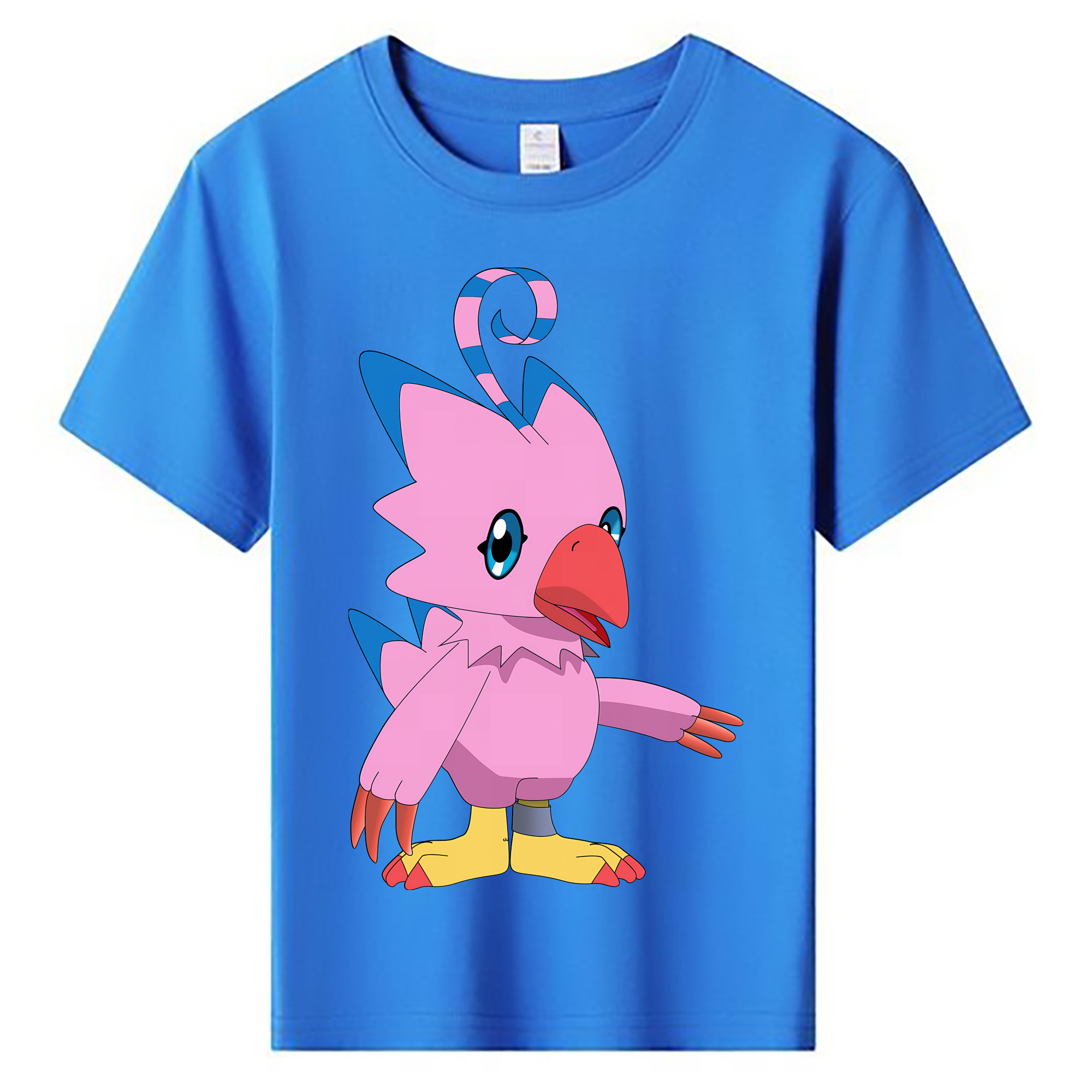 （画像用） Digimon デジタルモンスター/デジモン 綿100％キッズTシャツ（フロントプリント）